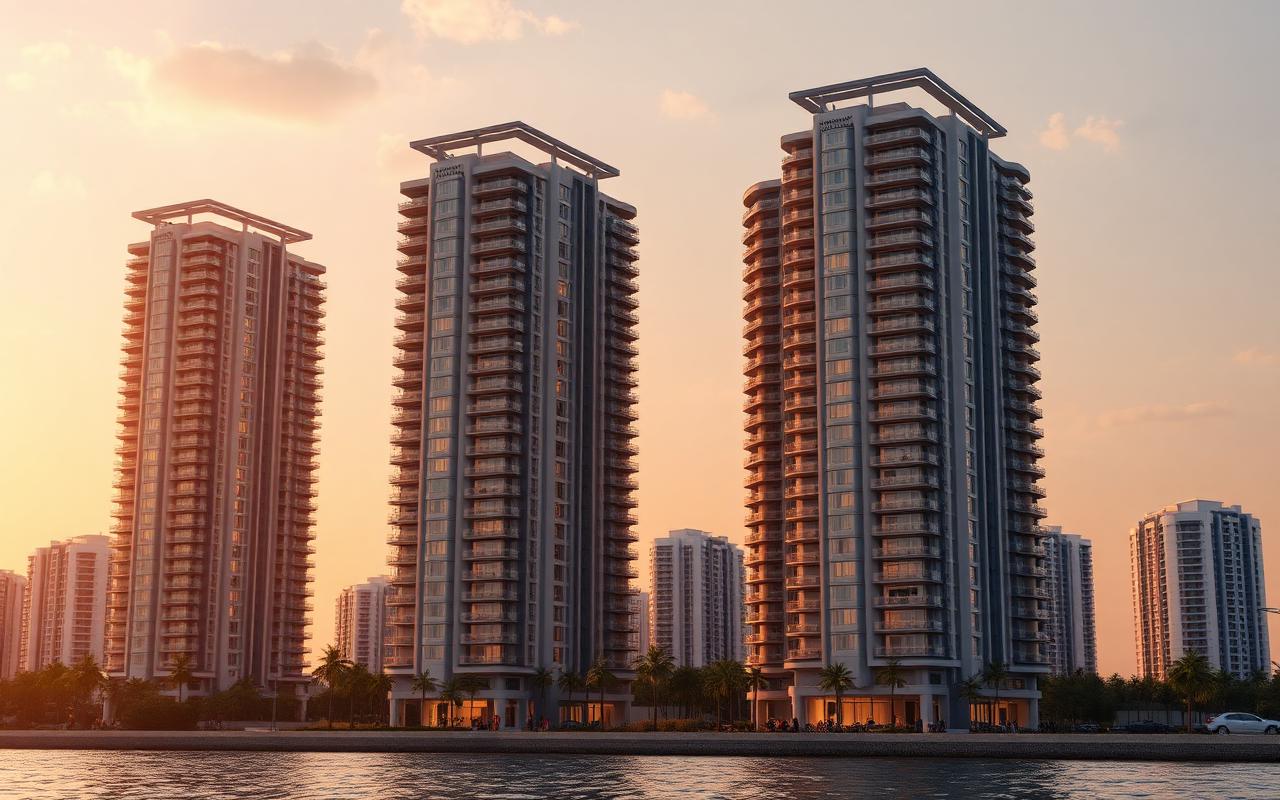 Luxury residential investment development in Eko Atlantic Lagos